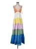 Roxy 100% Cotton Color Block White Casual Dress Size XS - photo 1