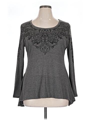 One World Long Sleeve Top (view 1)