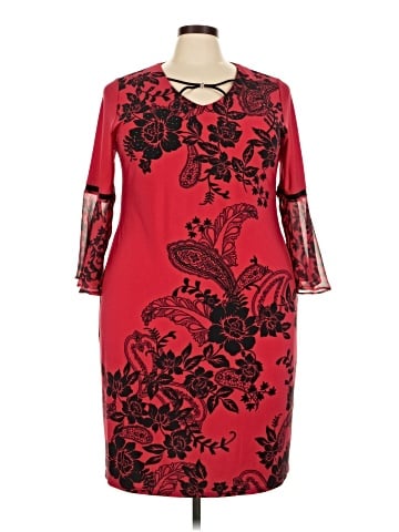 JM Collection Cocktail Dress (view 1)