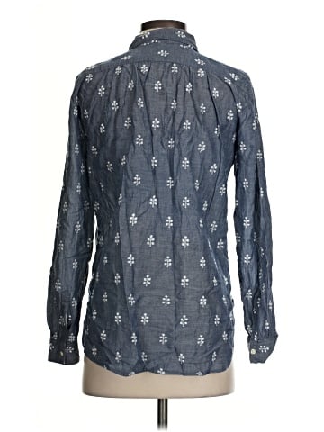 Ann Taylor LOFT Long Sleeve Button-Down Shirt (view 2)