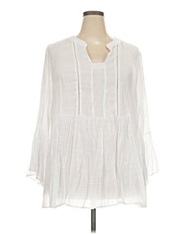 Counterparts 3/4 Sleeve Blouse (view 1)
