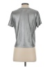 Porridge Metallic Silver Short Sleeve Top Size Sm (1) - photo 2