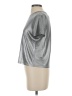 Porridge Metallic Silver Short Sleeve Top Size Sm (1) - photo 5
