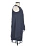 SLNY 100% Polyester Solid Gray Blue Cocktail Dress Size 8 (petite) - photo 4