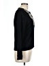 August Silk Black Cardigan Size L - photo 4