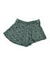 Aller Simplement 100% Polyester Paisley Teal Shorts Size S - photo 2