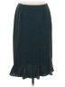 Harold's 100% Polyester Chevron-herringbone Teal Casual Skirt Size 6 - photo 1