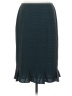 Harold's 100% Polyester Chevron-herringbone Teal Casual Skirt Size 6 - photo 2