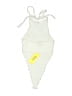 Daisy 100% Polyester Ivory Bodysuit Size S - photo 2
