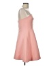 Keepsake Solid Pink Cocktail Dress Size L - photo 4