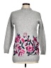 Joules Floral Gray Turtleneck Sweater Size 6 - photo 1