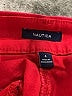 Nautica Solid Red Cargo Shorts Size 4 - photo 3