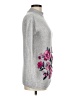 Joules Floral Gray Turtleneck Sweater Size 6 - photo 4