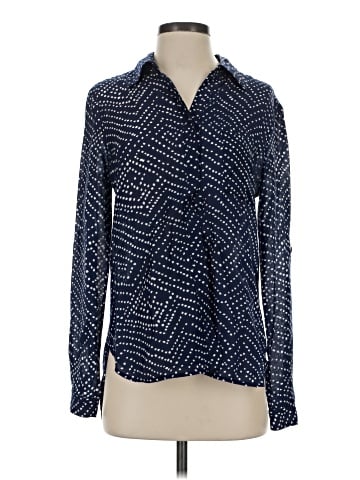Diane von Furstenberg Long Sleeve Blouse (view 1)
