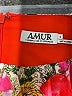 AMUR 100% Polyester Floral Pink Cocktail Dress Size 4 - photo 9