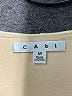 CAbi Ivory Short Sleeve Blouse Size M - photo 7