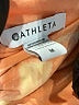 Athleta Graphic Orange Cocktail Dress Size M - photo 7