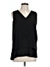 MICHAEL Michael Kors 100% Polyester Black Sleeveless Blouse Size L - photo 1