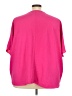 Impressions 100% Polyester Pink Short Sleeve Top Size 3X - photo 2