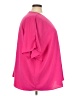 Impressions 100% Polyester Pink Short Sleeve Top Size 3X - photo 4