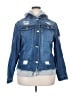 Thrill 100% Cotton Blue Denim Jacket Size 2X - photo 1