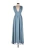 Lulus 100% Polyester Blue Casual Dress Size 1X - photo 1