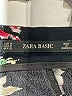 Zara Basic Floral Black Shorts Size M - photo 3