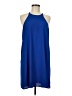 Soprano 100% Polyester Solid Blue Casual Dress Size M - photo 1