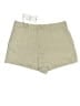 Zara Stripes Tan Khaki Shorts Size S - photo 1