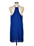 Soprano 100% Polyester Solid Blue Casual Dress Size M - photo 2