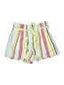 J.Crew 100% Cotton Stripes Yellow Shorts Size 6 - photo 1