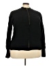 Carolyn Taylor Black Track Jacket Size 3X - photo 1