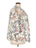 Pale Sky 100% Rayon Floral Ivory 3/4 Sleeve Blouse Size 3X - photo 4