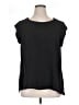 DR2 100% Polyester Black Short Sleeve Top Size XL - photo 1
