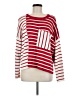 CAbi Stripes Red Pullover Sweater Size M - photo 1
