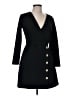 Miss Selfridge Solid Black Casual Dress Size 8 - photo 1