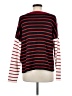 CAbi Stripes Red Pullover Sweater Size M - photo 2
