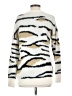 Fate Animal Print Ivory Pullover Sweater Size S - photo 2
