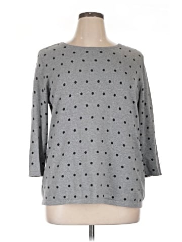 Karen Scott 3/4 Sleeve T-Shirt (view 1)