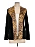 Travelers by Chico's Animal Print Gold Blazer Size Lg (2) - photo 1