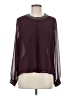Ariat 100% Polyester Burgundy Long Sleeve Blouse Size M - photo 1