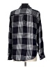 Forever 21 Plaid Black Long Sleeve Button-Down Shirt Size L - photo 2