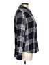 Forever 21 Plaid Black Long Sleeve Button-Down Shirt Size L - photo 4