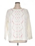 Talbots Hearts White Pullover Sweater Size 1X - photo 1