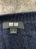 Uniqlo Solid Black Pullover Sweater Size L - photo 7