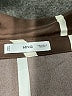 MNG 100% Polyester Print Brown Long Sleeve Blouse Size 4 - photo 7