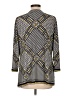 JM Collection Gray 3/4 Sleeve Blouse Size L - photo 2