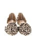 Rachel Zoe Animal Print Tan Flats Size 10 - photo 2
