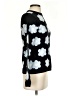Cynthia Rowley Floral Black Pullover Sweater Size S - photo 4