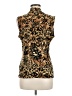 JKLA Gold Sleeveless Blouse Size M - photo 2
